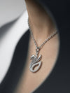 Swan Bird Pendant Necklace