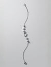 Silver Heart Chain Bracelet