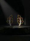 Magical Leaf Diamond Earrings