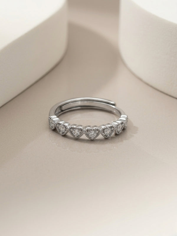 Adjustable Heart Ring