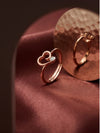 Floating Heart Ring