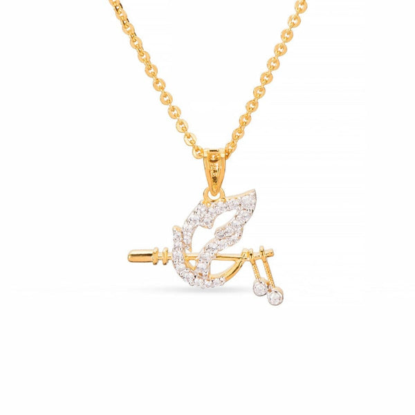 Shri Krishna Mor Pankh with Murli Pendant