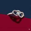Linked Hearts Ring
