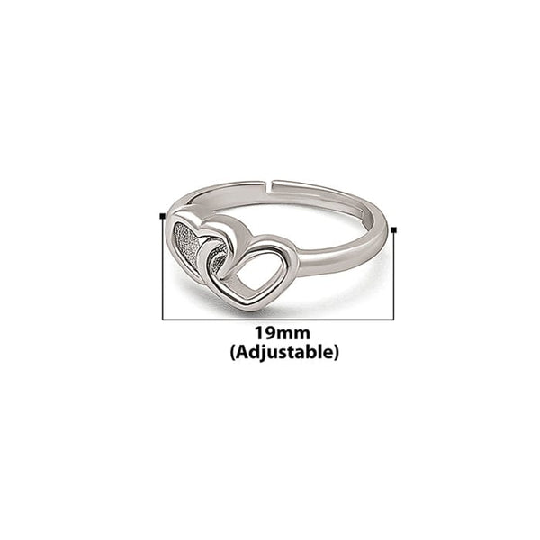 Linked Hearts Ring