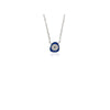 Drop Evil Eye Necklace