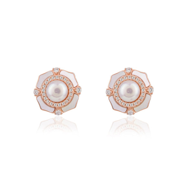 Rose Lumina Studs