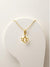 Ganpati Lotus Charm Necklace