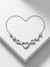 Silver Heart Chain Bracelet