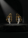 Magical Leaf Diamond Earrings