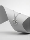 Swan Bird Pendant Necklace