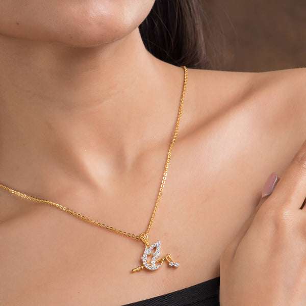 Shri Krishna Mor Pankh with Murli Pendant