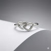 Linked Hearts Ring