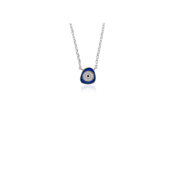 Drop Evil Eye Necklace
