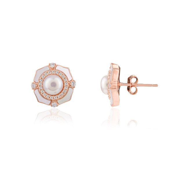 Rose Lumina Studs