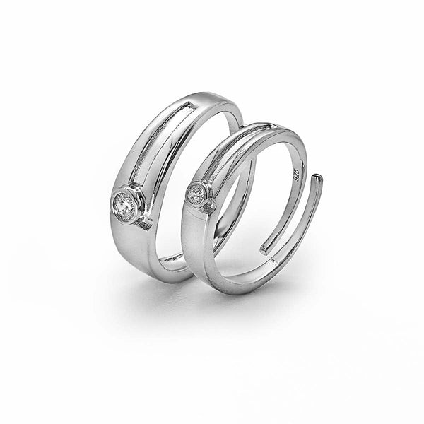 Silver Bond Rings