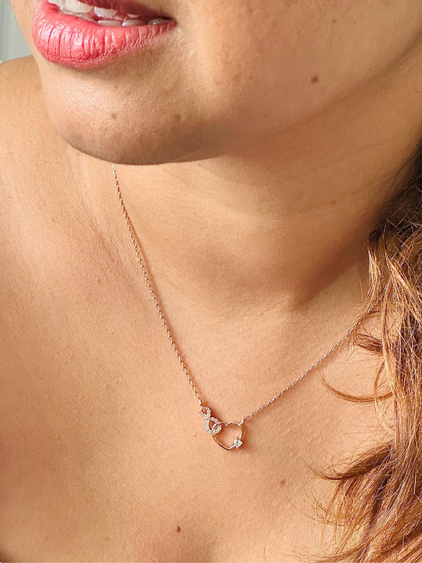 Infinity Heart Necklace