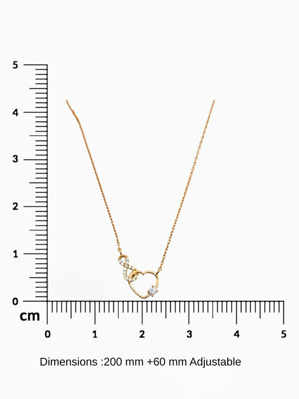 Infinity Heart Necklace